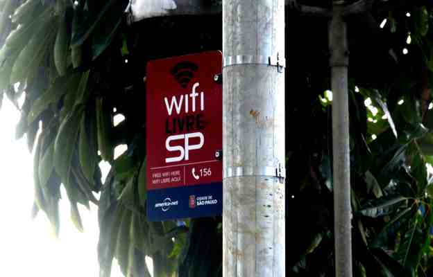 São Paulo quer chegar a 20 mil pontos de WiFi Livre até 2024